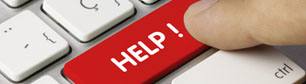 Roter Help-Button wird auf einer Tastatur gedrückt leistungen-teaser-computerprobleme.jpg